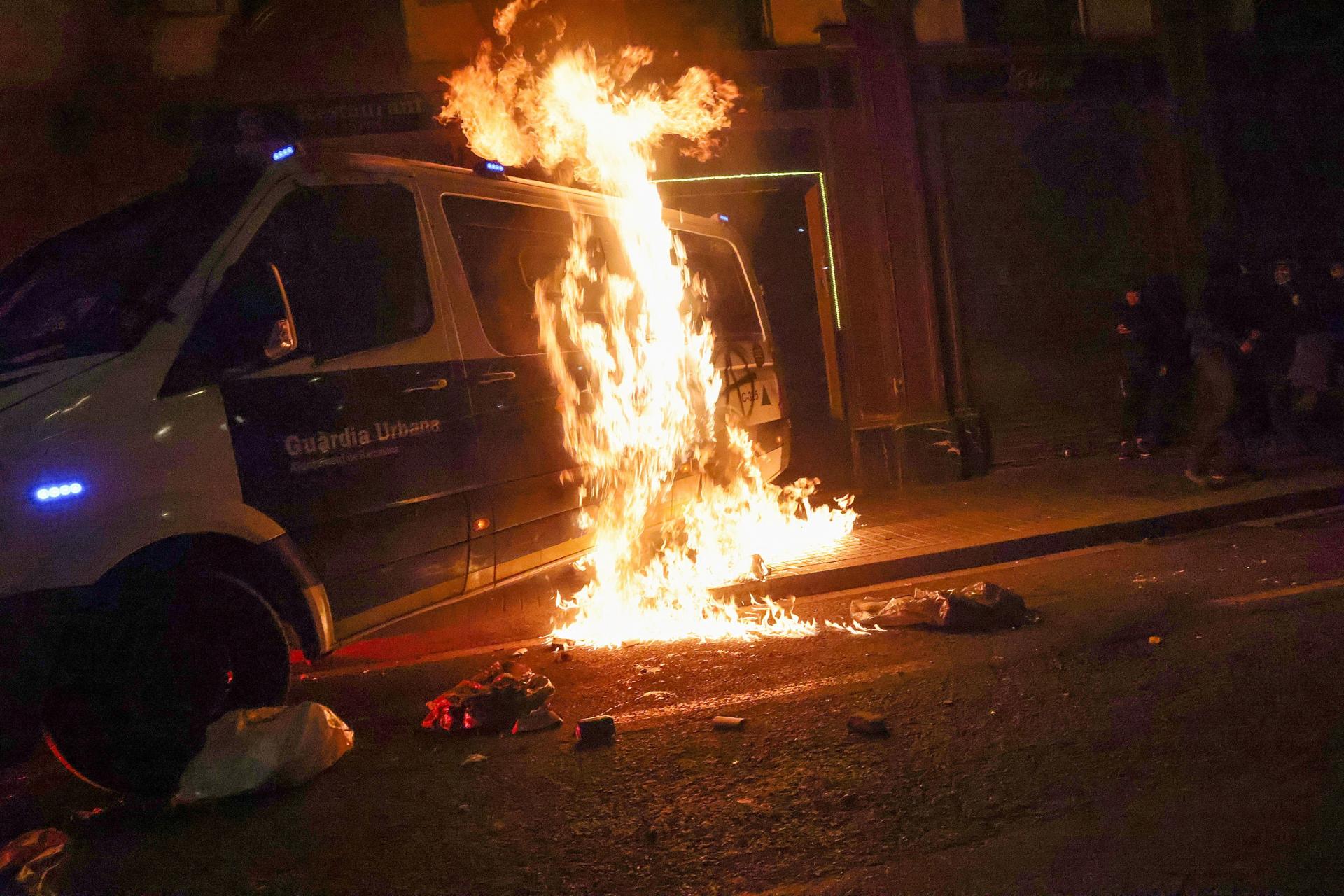 Spagna, nelle proteste violente sono state arrestate altre 10 persone