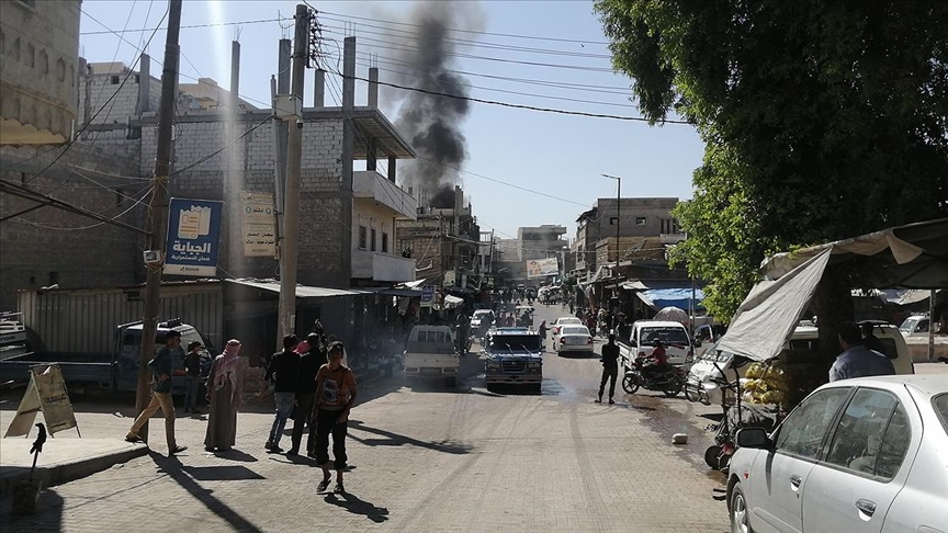 سوریه ده مسکونی منطقه گه هجوم اویوشتیریلدی