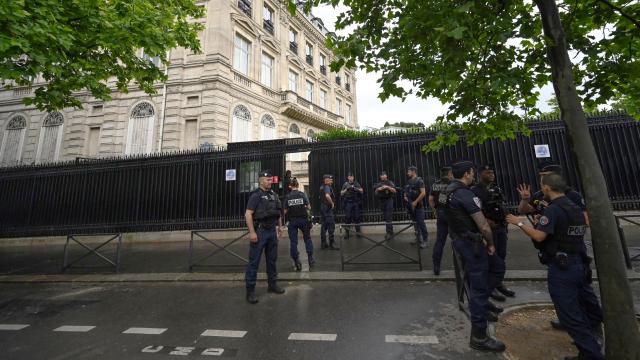 پیرس میں قطری سفارت خانےمیںزبردستی گھسنے کی کوشش،1 شخص ہلاک