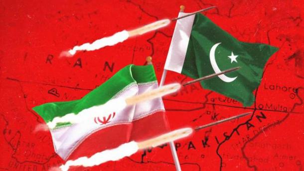 حملات موشکی و پهپادی ایران به کشورهای همسایه (عراق، پاکستان و سوریه) و نقش ترکیه در حل این بحران