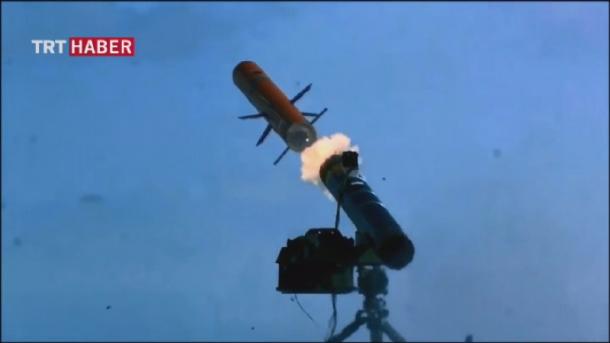 Резултат слика за Nova turska antitenkovska raketa srednjeg dometa OMTAS (VIDEO)