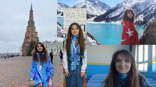 Tatar telle törek qızı Ğamzӓ Nur Nalbant | TRT  Tatarça