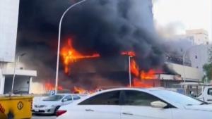 سعودی عرب کے ہوٹل میں آگ بھڑک اٹھی