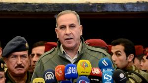 Az iraki védelmi miniszter is ellátogatott a basikai táborba