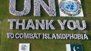 اقوام متحدہ کا اسلام و فوبیا قرار داد منظورکرنے پر اظہار  تشکر کا نیا انداز