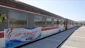 افتتاح راه‌آهن بستان‌آباد-خاوران در آذربایجان شرقی