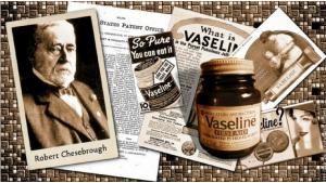 اختراعات تصادفی وتسهیلات زنده گی-واسیلین محصول تصادفا شناخته شده ای مفید برای جلد