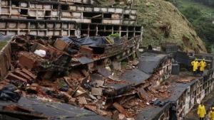 Subiu para 27 o número de mortos nos deslizamentos de terras no Brasil