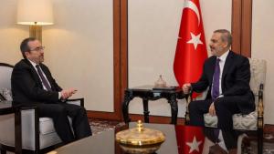 土耳其外长菲丹会见美国副国务卿巴斯
