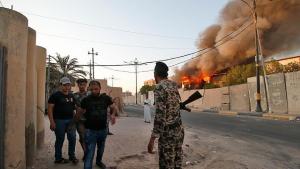 Eldurvultak az iraki tüntetések
