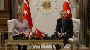 Prezident Erdog'an Germaniya kantsleri Angela Merkelni Prezidentlik qarorgohida qabul qildi