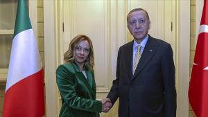 Ердоган и Мелони обсъдиха ситуацията с Газа