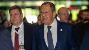 Sergey Lavrov Fransa prezidentinin açıqlamasına gülərək münasibət bildirib