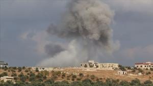 به اطراف پایگاه امریکا در سوریه حمله راکتی صورت گرفت