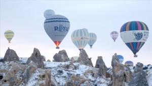 2021-ben több mint 388 ezren vettek részt hőlégballonos túrán Kappadókiában