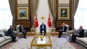 Prezident Erdogan, Bütindünýä Bankynyň Başlygyny Kabul Etdi
