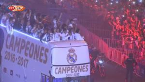 A Real Madrid ünnepelte a bajnoki címet