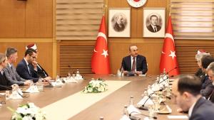 Çavuşoğlu i-a primit pe reprezentanții minorității turce din Tracia de Vest