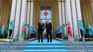Azerbaýjanyň Prezidenti Iş Sapary Bilen Ankara Geldi