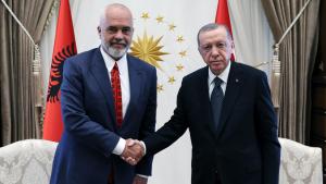 Türkiyә Prezidenti Albaniyanın Baş nazirini qәbul edib