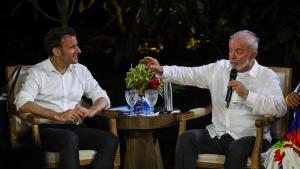 Macron inicia su visita oficial a Brasil