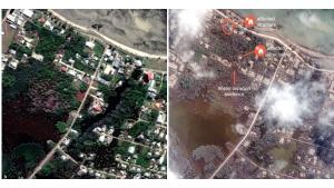 La ONU ha compartido las imágenes de la devastación a causa del volcán en Tonga