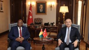 Çavuşoğlu Qvineyanın Xarici işlər naziri Kouyate ilə görüşüb