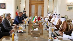 دیدار و گفتگوی وزرای امور خارجه ایران و قطر درباره مذاکرات هسته‌ای و روابط دوجانبه