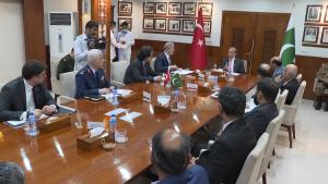 Il ministro della Difesa Akar incontra il primo ministro pakistano Shahbaz Sharif