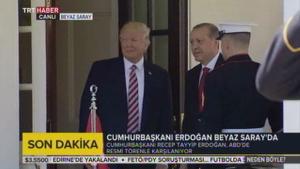 Fehér-Házban Recep Tayyip Erdogan