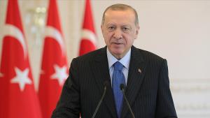 ویدئو کنفرانس رئیس جمهور ترکیه برای تبریک عید به اعضای حزبش