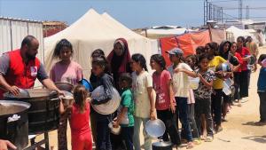 ترکیه در غزه روزانه برای 15 هزار نفر غذای گرم تهیه می‌کند