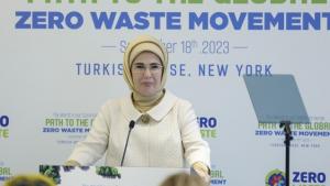 Emina Erdo‘g‘an global inqirozga qarshi chora ko‘rishga chaqirdi
