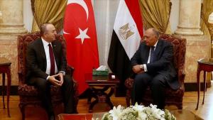 چاۋۇشئوغلۇ مىسىر تاشقى ئىشلار مىنىستىرى بىلەن تېلېفونلاشتى