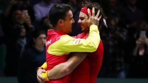 Nadal, “superhappy” tras el triunfo de España en la Copa Davis