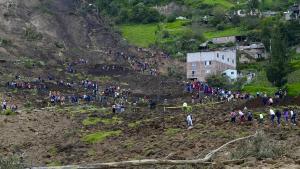 Sale a 21 il numero delle persone che hanno perso la vita nella frana avvenuta n Ecuador
