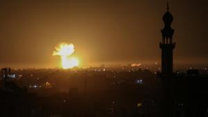 غزہ میں اسرائیلی فضائیہ کے حملے،حماس کے ٹھکانے نشانے پر