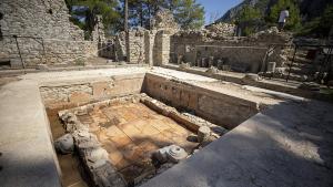 Nuevos hallazgos podrían completar la textura urbana de la antigua ciudad de Olimpos, Antalya