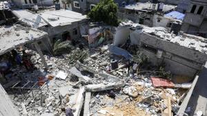 Számos palesztin vesztette életét az izraeli légicsapásokban a Gázai övezetben