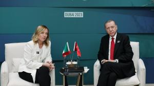 Erdogan está en Dubai para realizar conversaciones como parte de la COP 28