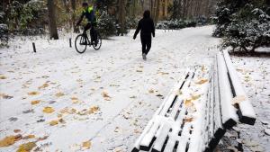 Sudul Germaniei blocat din cauza ninsorilor abundente