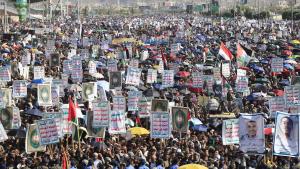 全球各地继续举行声援巴勒斯坦示威活动