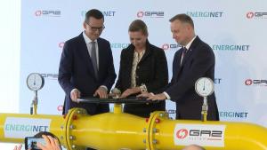 Официална церемония по случай откриването на газопровода „Балтик пайп“