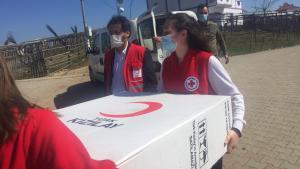 Türkiyә Qızıl Aypara Cәmiyyәti Sudana humanitar yardım çatdırıb