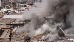 آرمینیا، دارالحکومت ایریوان میں آتش بازی کا سامان فروخت کرنے والی دکان میں دھماکہ