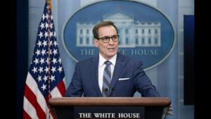 白宫协调员柯比回答有关俄、以、伊三国状况的问题
