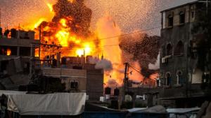 İsrail ordusu Qəzzanı bombalamağa davam edir