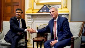 Sunak y Kevin McCarthy abordarán la economía y  las relaciones bilaterales en EEUU