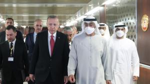 سفر اردوغان به ابوظبی