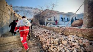 تعداد مجروحین زمین‌لرزه ایران افزایش یافت